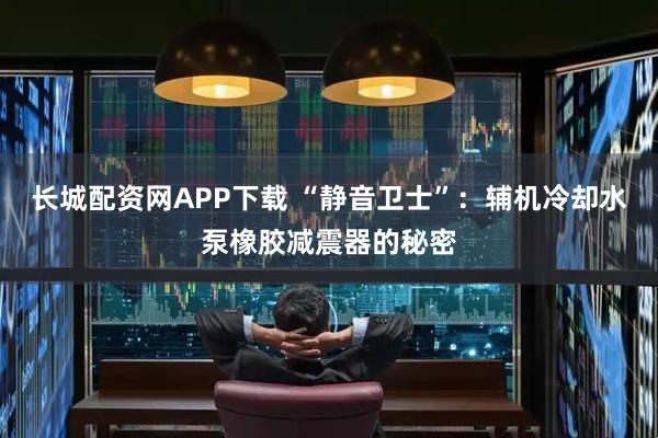 长城配资网APP下载 “静音卫士”:辅机冷却水泵橡胶减震器的秘密